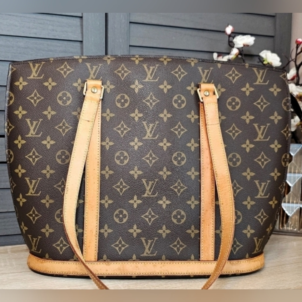 Authentic LOUIS VUITTON Monogram Babylone Tote
